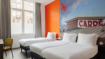 Biancheria da letto di alta qualità, minibar, una cassaforte in camera