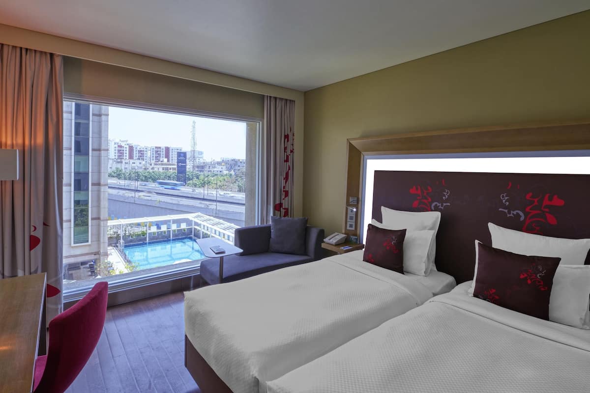 1 habitación, ropa de cama de alta calidad, cubrecamas y minibar