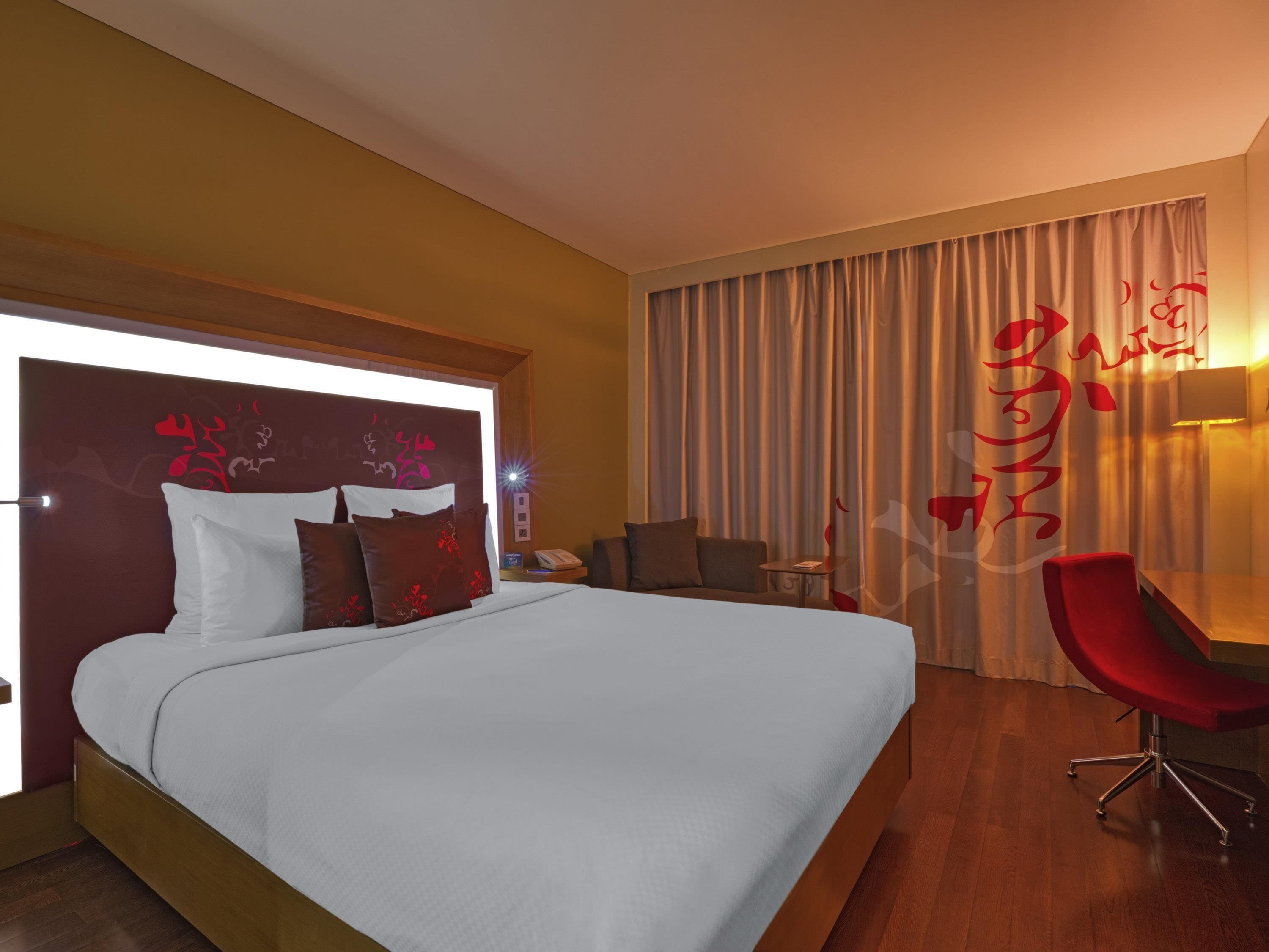 Literie de qualité supérieure, couette en duvet d'oie, minibar