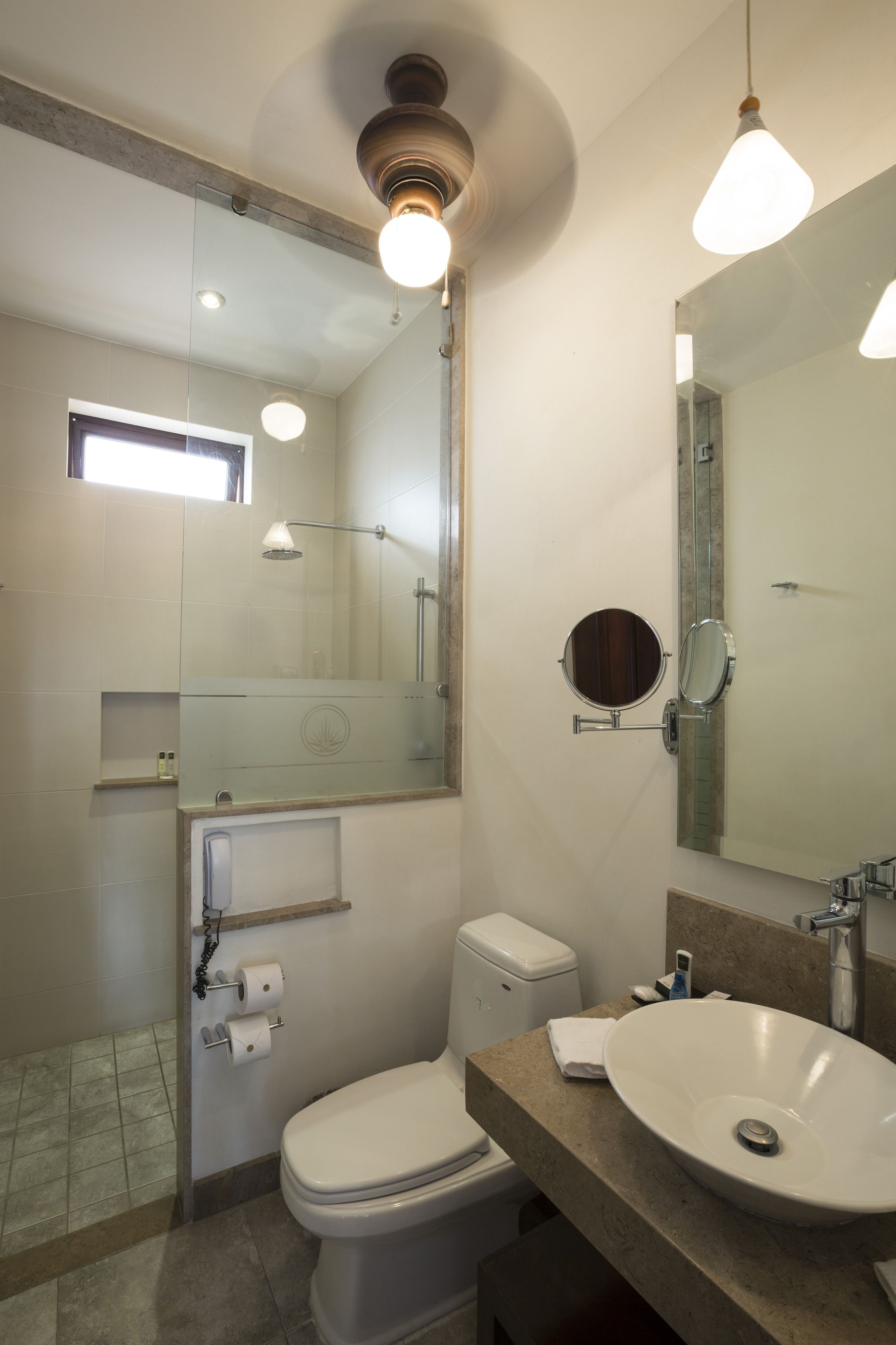 tequilana | bathroom | shower, rainfall showerhead, free toiletries, hair dryer