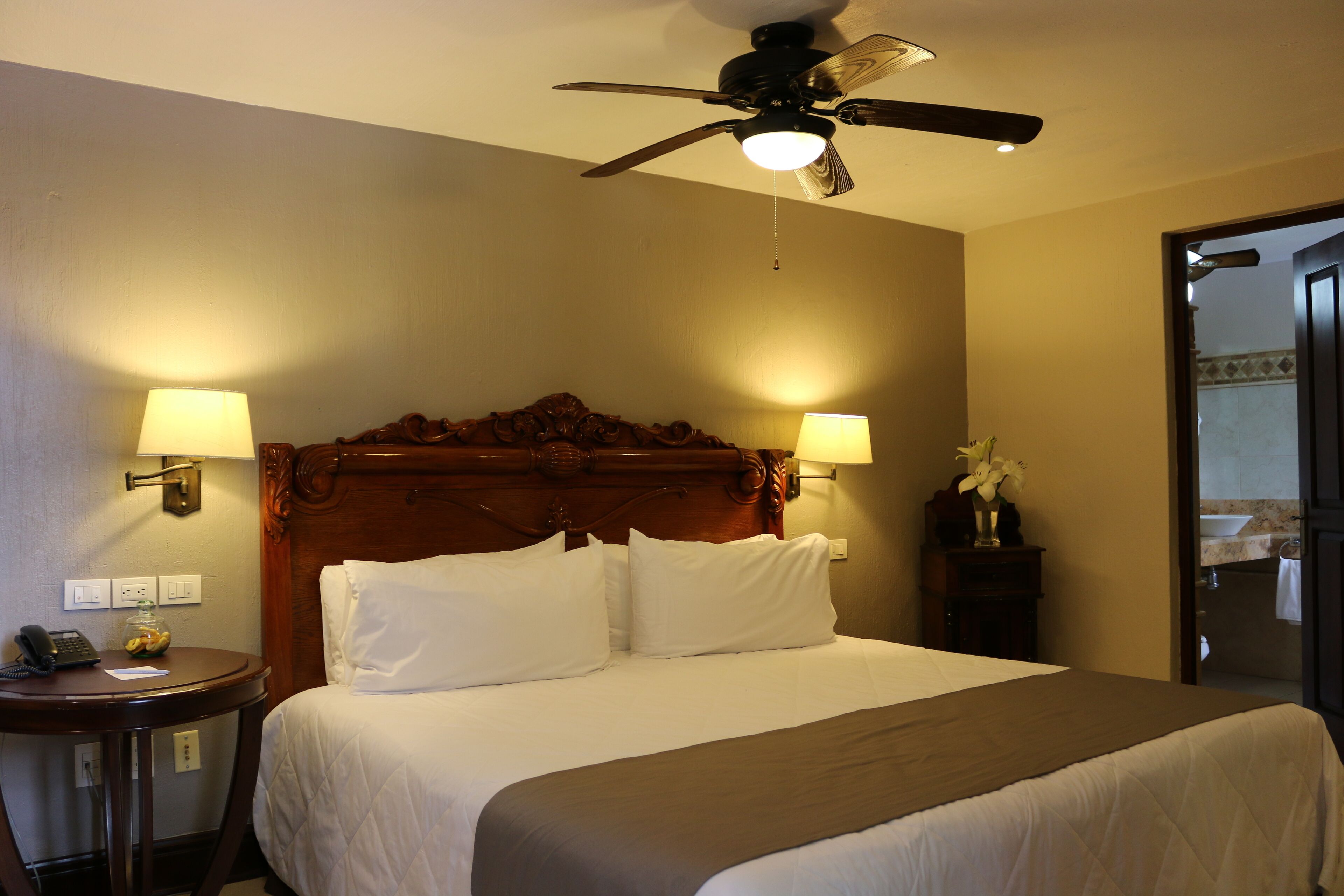 tradición | premium bedding, memory-foam beds, in-room safe, individually furnished