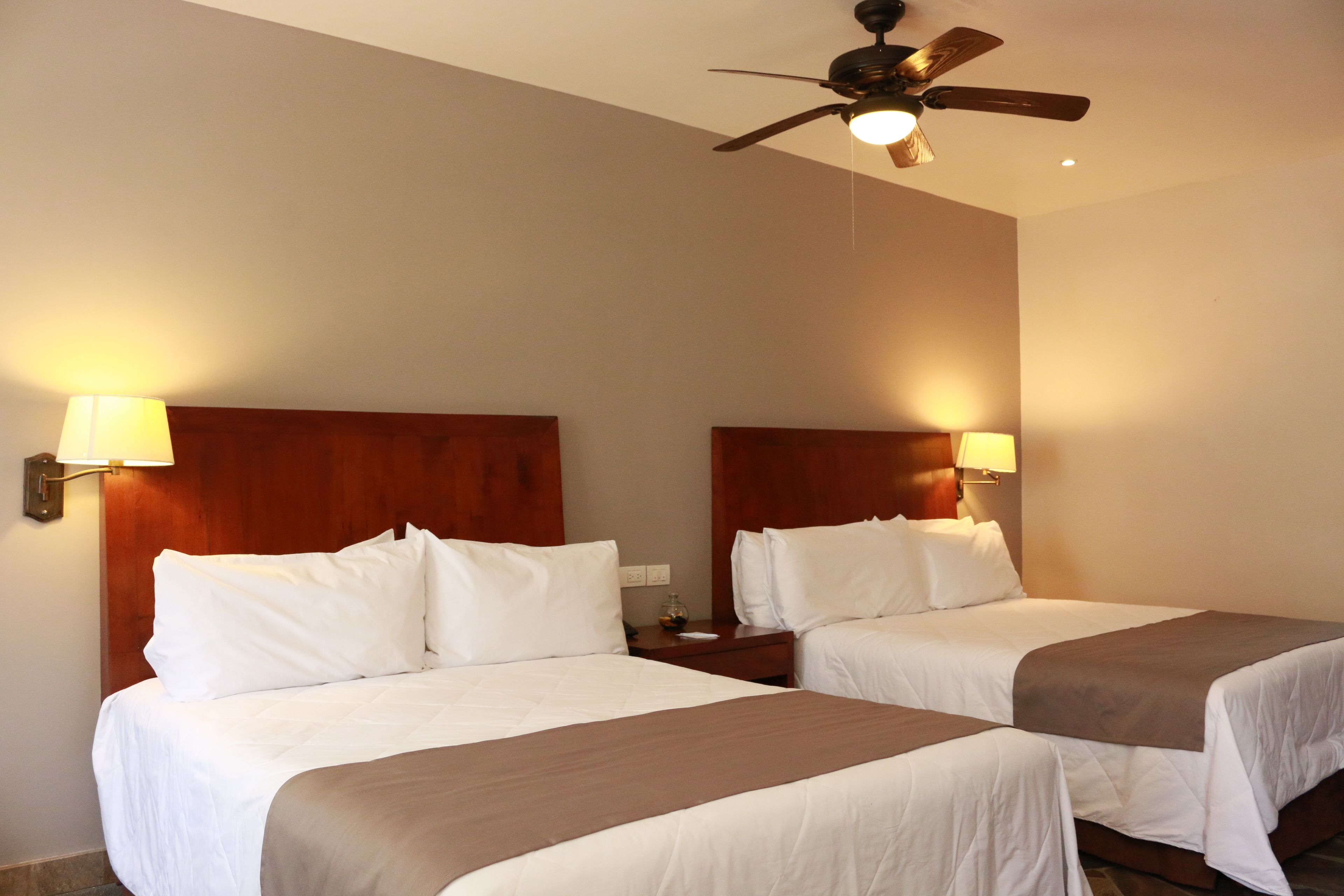 premium bedding, memory-foam beds, in-room safe, individually furnished