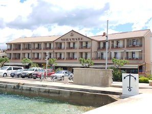 Voorkant van accommodatie