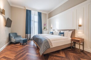 Boutique Double Room Deluxe | View from room - Hotel Reine Victoria (St. Moritz)