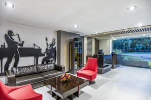 Reception - Hotel Jazz Apartments (Bogotá)