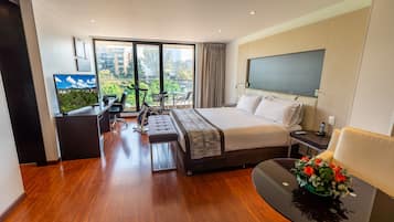 Premium bedding, down duvets, pillow-top beds, minibar