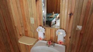 Shower, towels