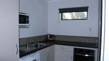 Superior Apartment, Kitchen | Private kitchen | Fridge, microwave, coffee/tea maker, electric kettle