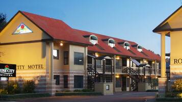 Front of property – evening/night