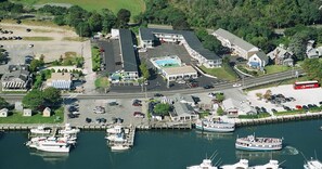 Aerial view - Ocean Street Inn on Hyannis Harbor (Hyannis)