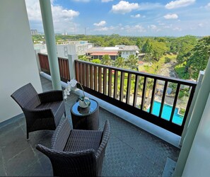 Condo, 1 Bedroom, Pool View | Balcony