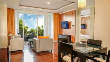 Condo, 2 Bedrooms | Living area | 32-inch LCD TV with satellite channels, TV