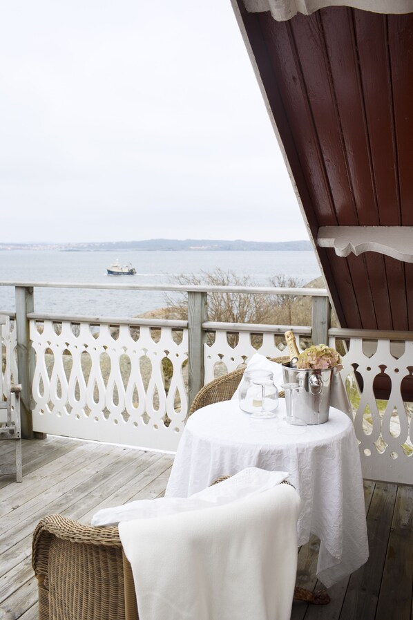 Chambre Double, terrasse, vue mer | Terrasse/Patio