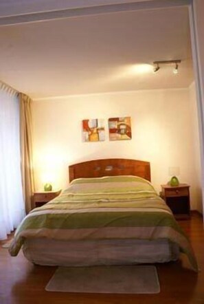 Literie de qualité, couette en duvet, minibar, décor unique