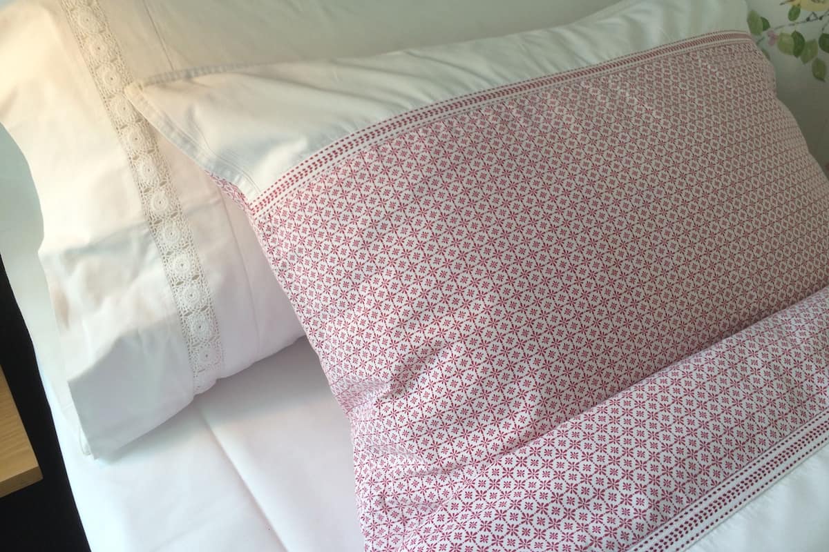 Egyptian cotton sheets, premium bedding, down duvets, pillow-top beds