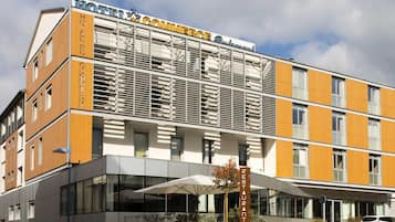 Voorkant van accommodatie