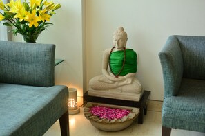 Sala de estar en el lobby