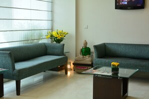 Sitzecke in der Lobby