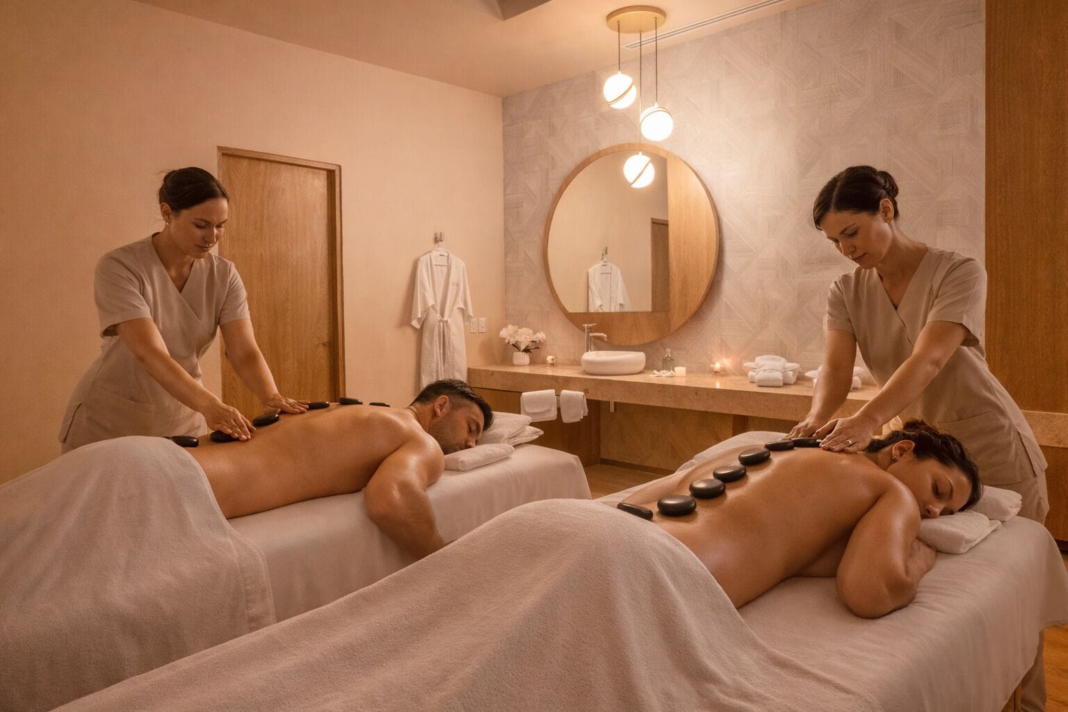 Tratamientos corporales, aromaterapia y masajes de tejido profundo 