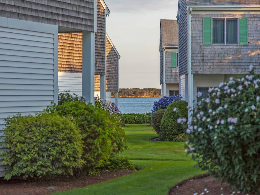 Vue depuis l’hébergement