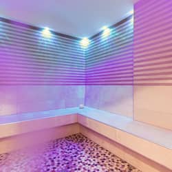 Sauna, body treatments, facials, manicures and pedicures, massages