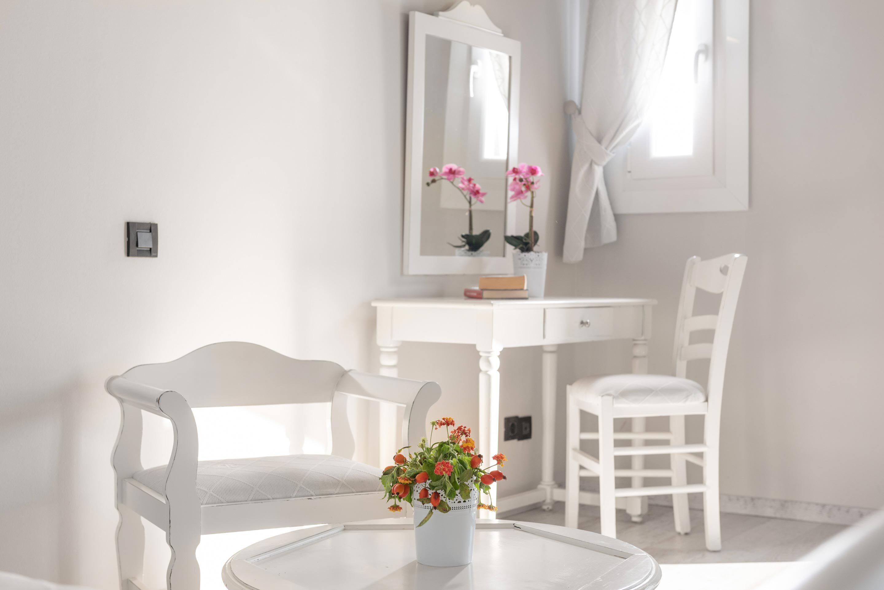 family room, partial sea view | living room | 32-inch tv with satellite channels