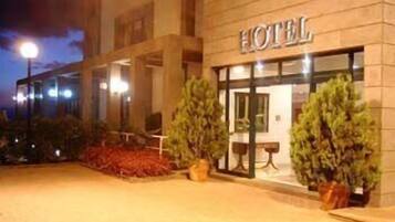 Front of property - evening/night