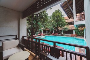 Supreme Deluxe Room with Balcony | Terrace/patio - The Rim Resort (Chiang Mai)