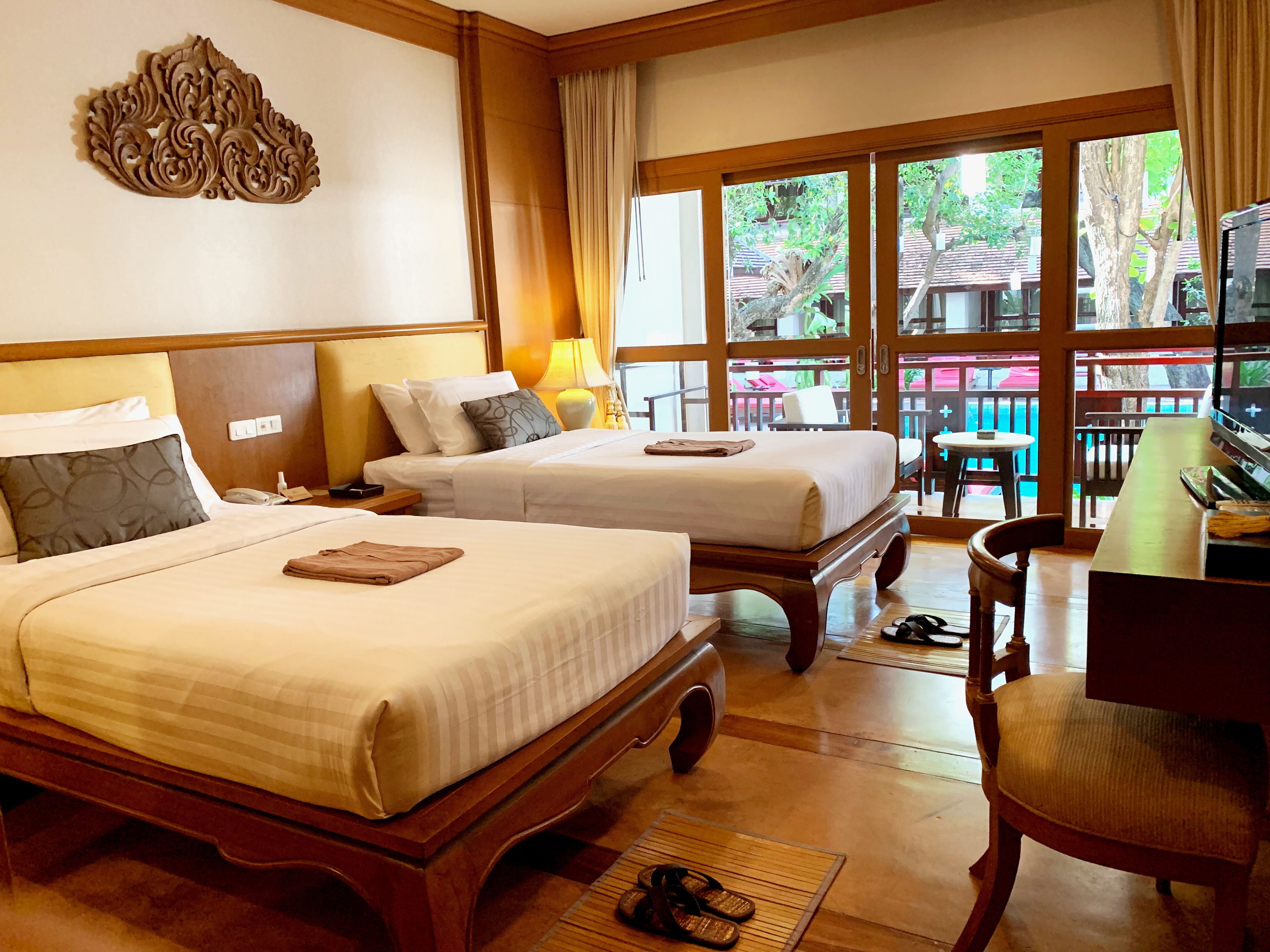 supreme deluxe room with balcony | in-room safe, iron/ironing board, free cots/infant beds, free wifi