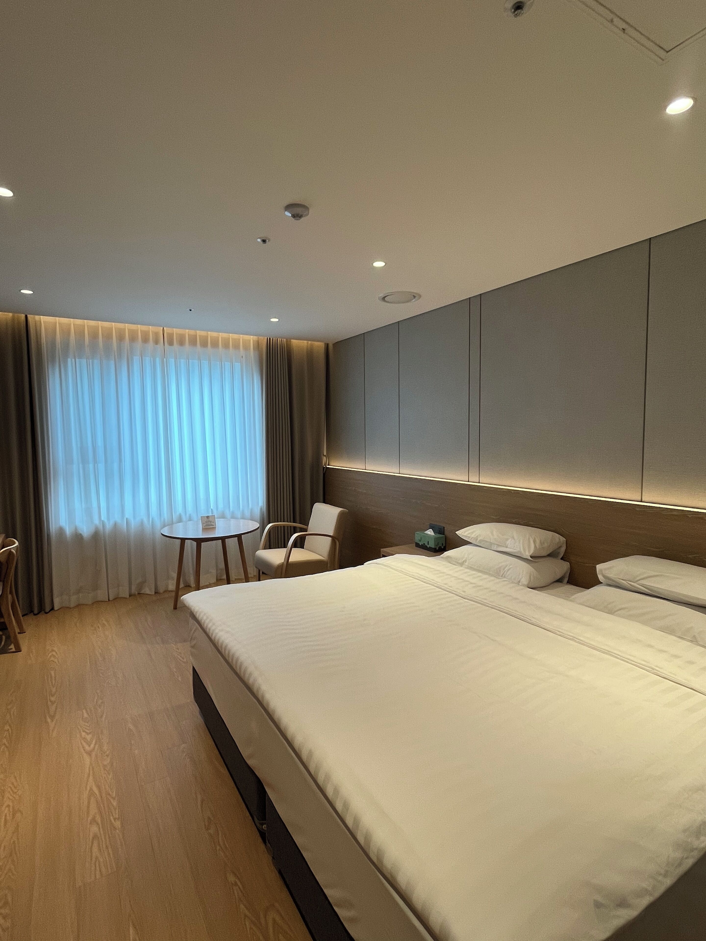 Superior Deluxe Double | Premium bedding, desk, blackout curtains