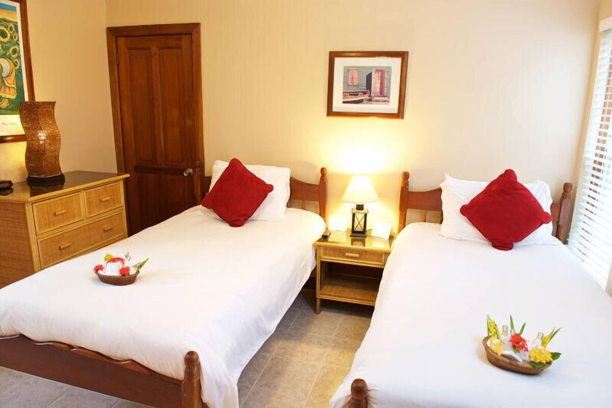 In-room safe, blackout drapes, iron/ironing board (on request)