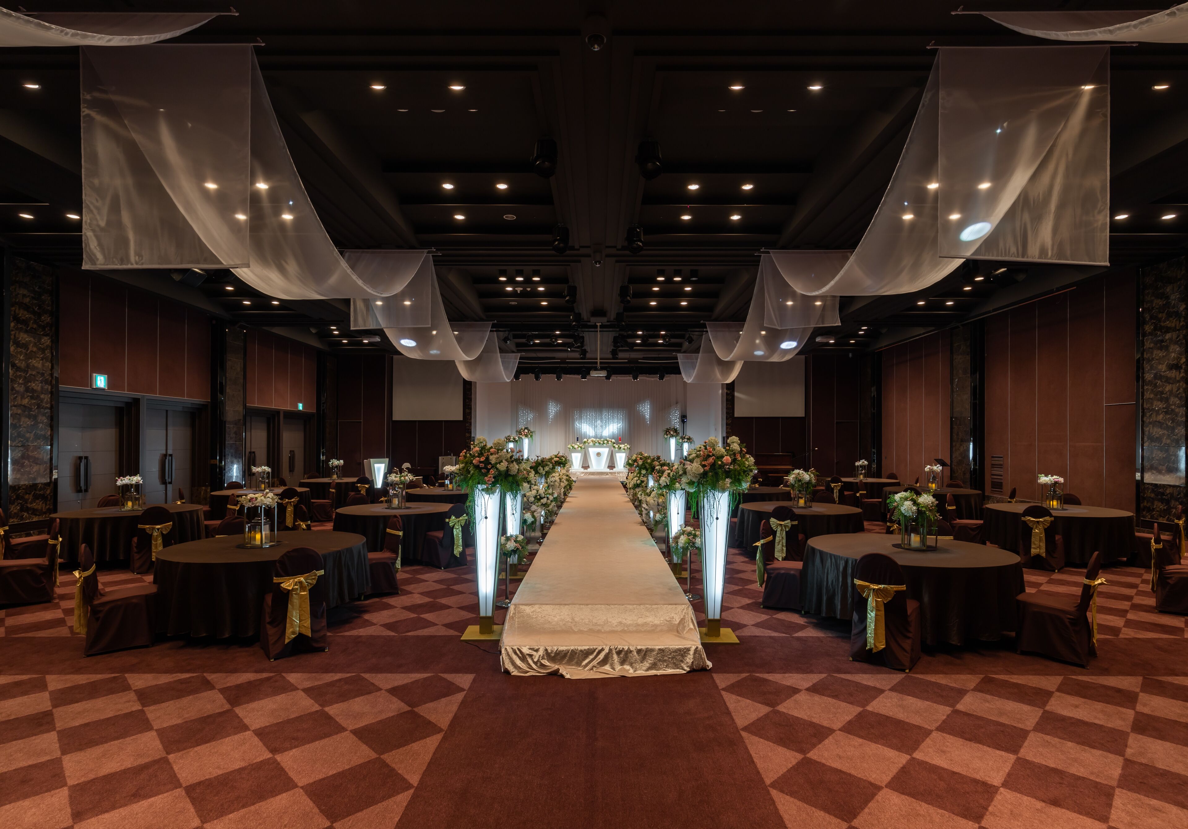 Indoor wedding