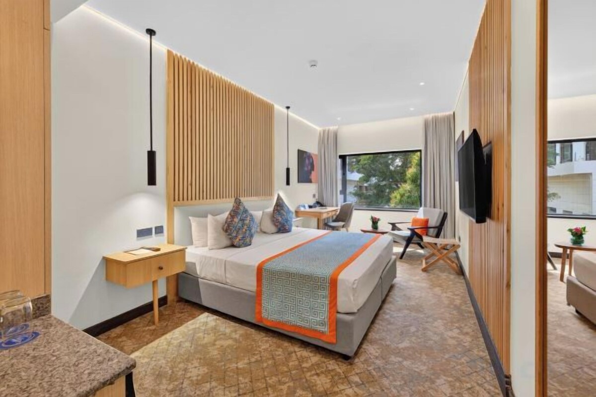 Ropa de cama de alta calidad, colchones viscoelásticos, minibar