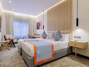 Chambre Double Deluxe, 1 grand lit, vue ville