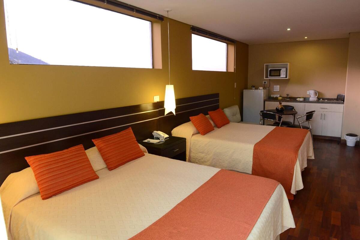 1 bedroom, premium bedding, down comforters, in-room safe