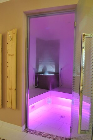 Sauna, bain à remous, hammam