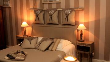 Double Room, Garden View (Lin) | Premium bedding, in-room safe, desk, free cribs/infant beds