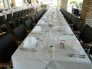 Birthday party area - Glicorisa Beach (Samos)