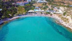 Aerial view - Glicorisa Beach (Samos)