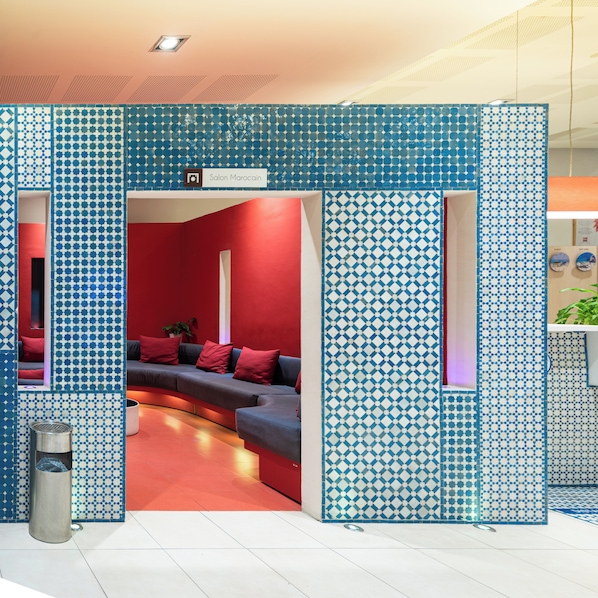 Lobby sitting area