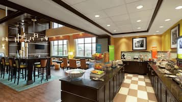 Free daily continental breakfast