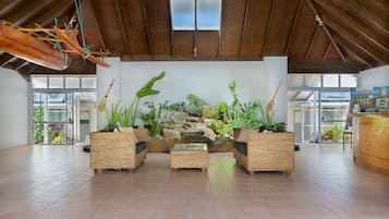 Sala de estar en el lobby