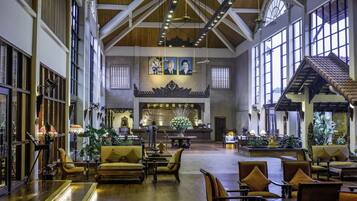 Sala de estar en el lobby