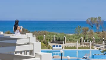 Premium Double or Twin Room, Sea View | Laptop workspace, blackout drapes, iron/ironing board, free WiFi