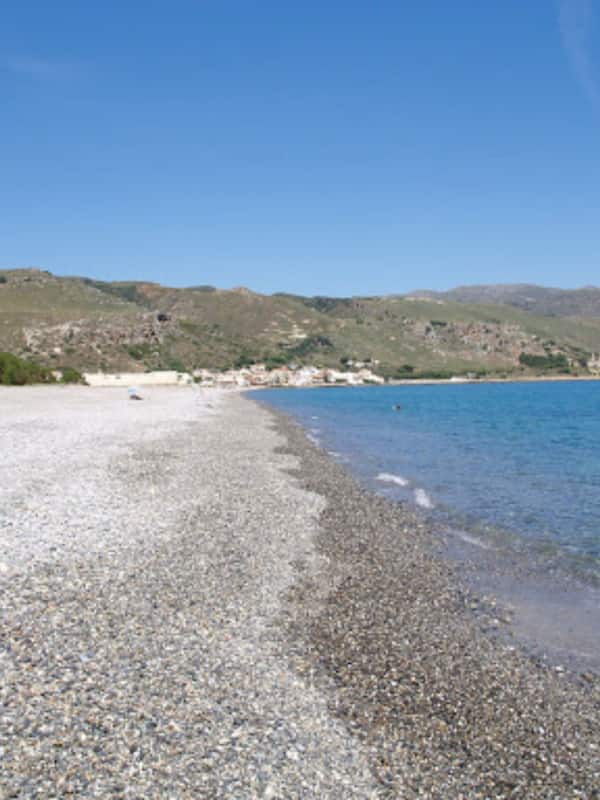 On the beach, white sand, beach towels