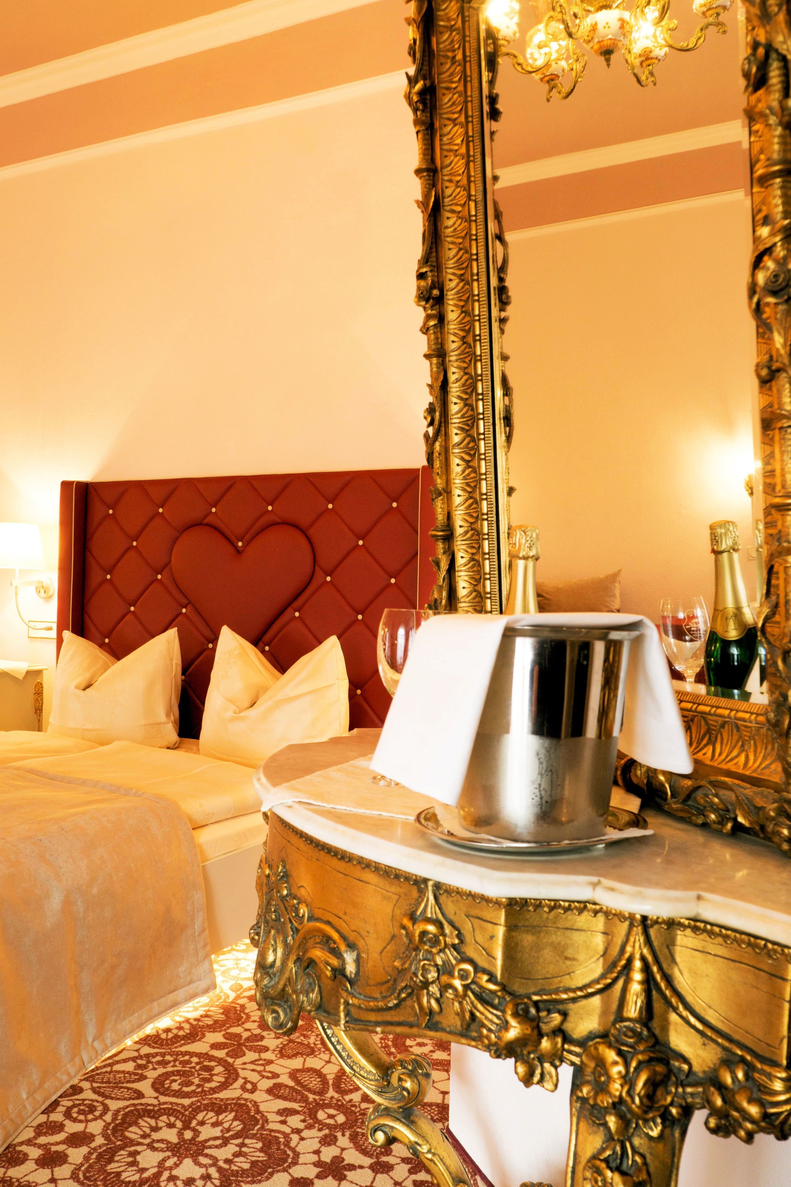 honeymoon double room | individually decorated, individually furnished, desk, laptop workspace