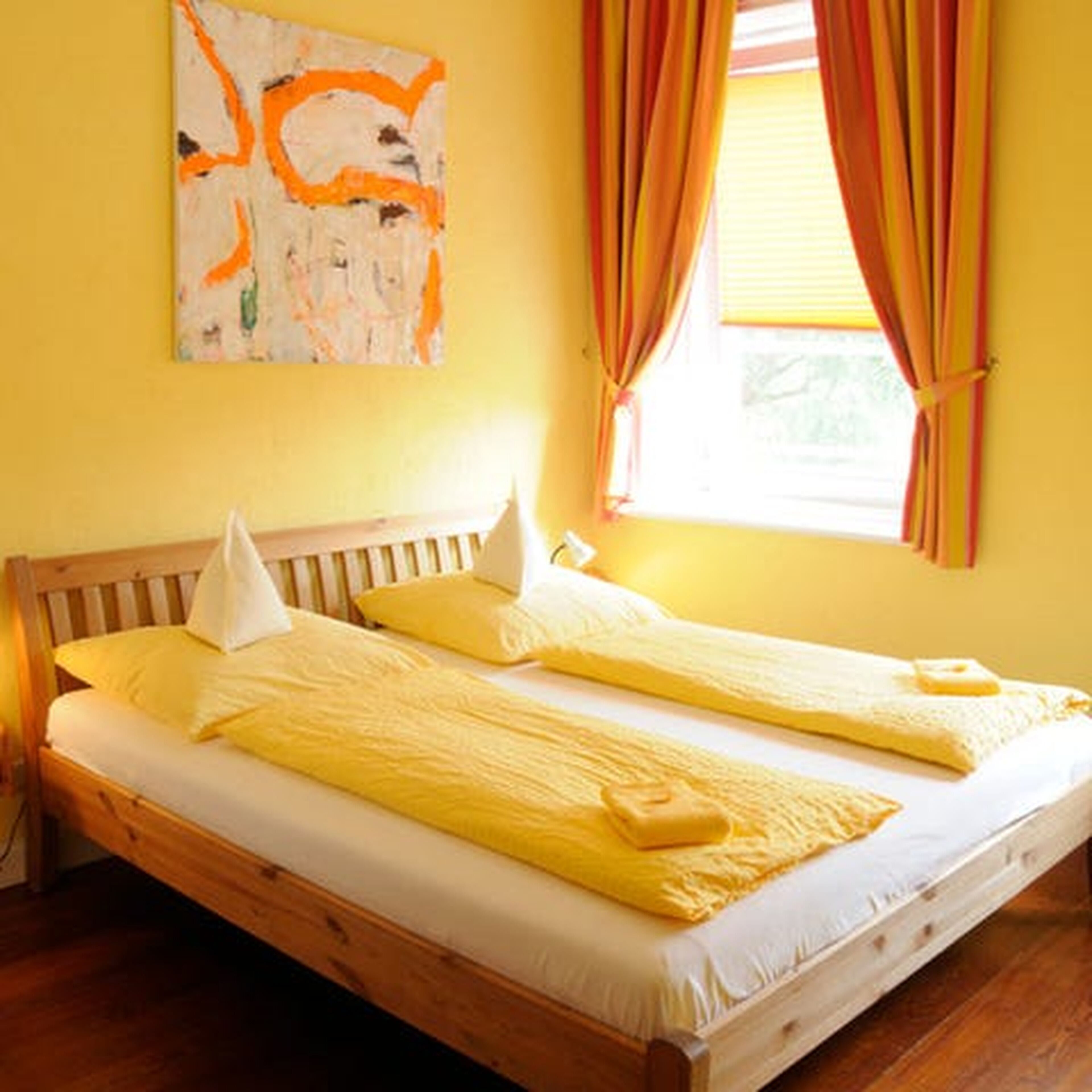 hypo-allergenic bedding, individually furnished, desk