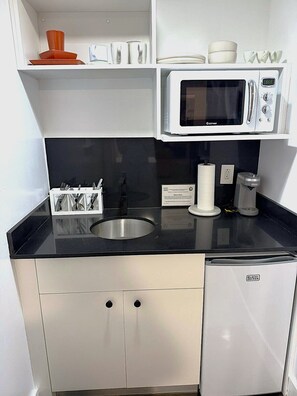 Estudi en suite superior | 1 dormitori, llençols de cotó egipci i roba de llit d'alta qualitat 