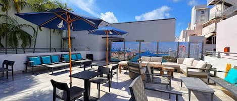 Terrasse sur le toit