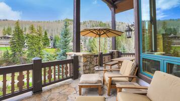 Vue depuis le balcon